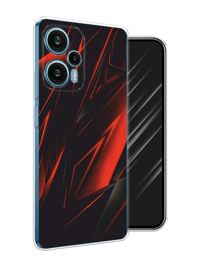 

Чехол Awog на Xiaomi Redmi Note 12 Turbo, Poco F5 "Игровой фон", Бордовый;красный;черный, 318750-1