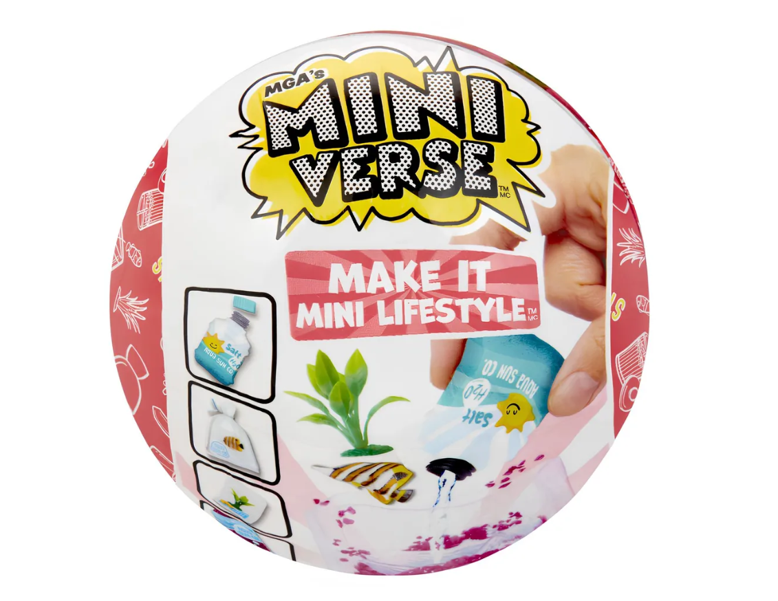 Игрушка MGAs Miniverse Мини вселенная Образ жизни 1 серия Make It Mini Lifestyle 591856