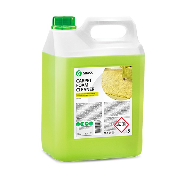 фото Очиститель ковровых покрытий grass carpet foam cleaner, канистра 5,4 кг.