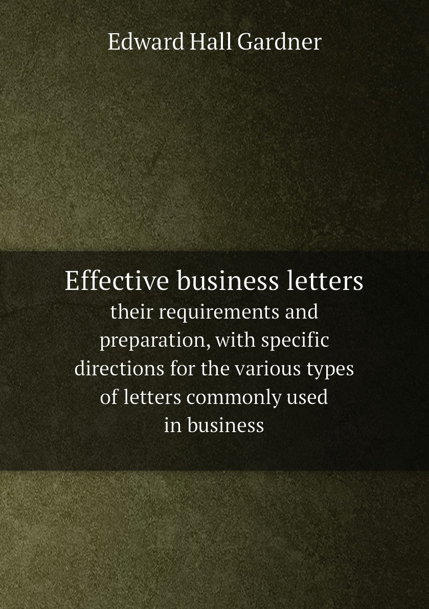 

Effective business letters