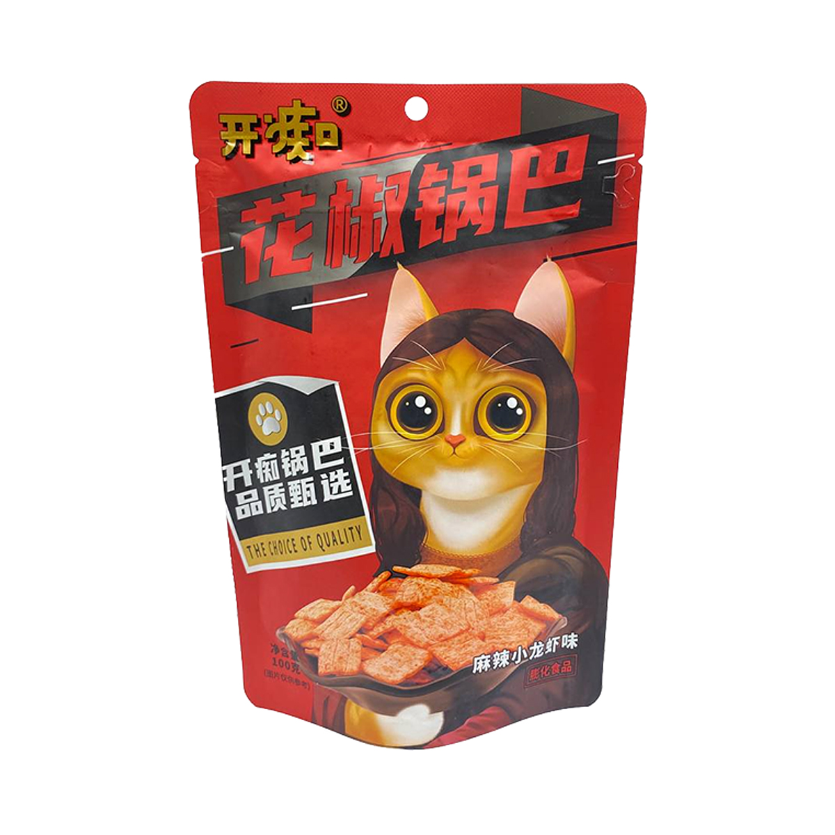 

Чипсы Рисовые Anhui Jinnao Food со вкусом пряной креветки, 100 г