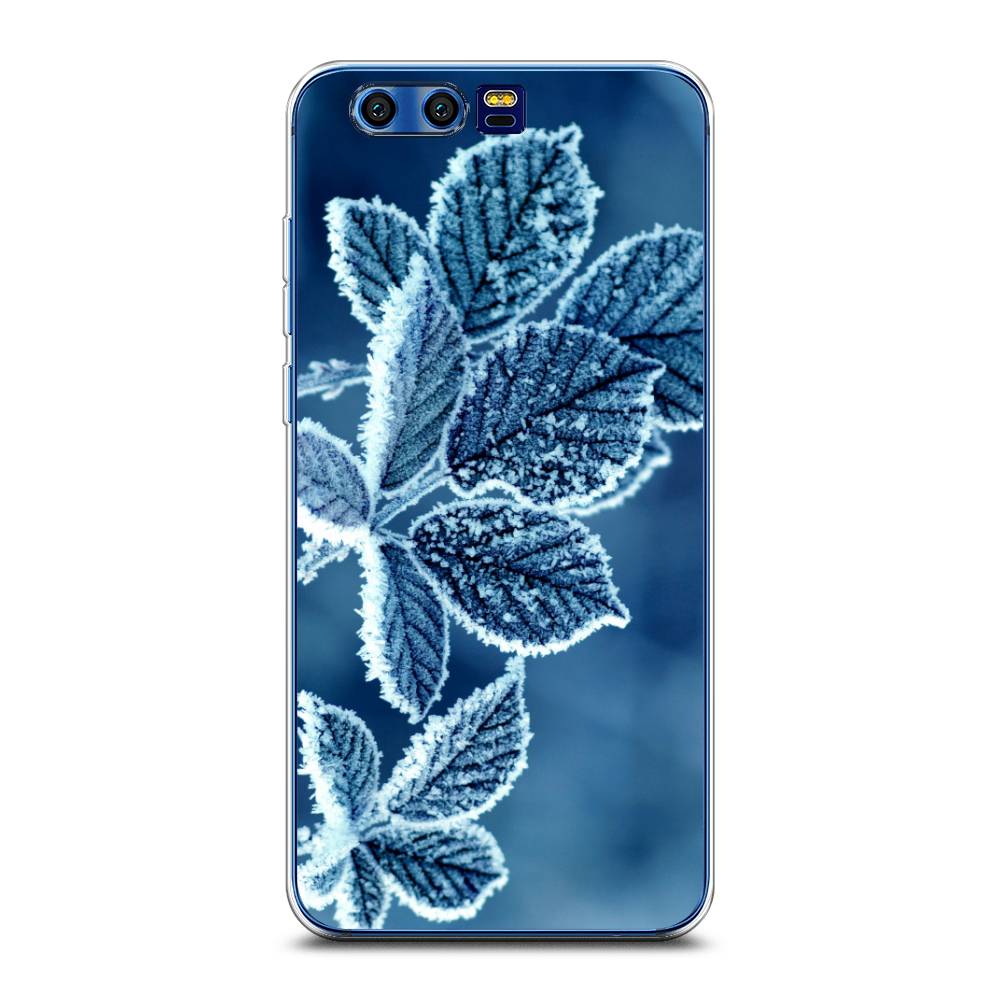 

Чехол на Honor 9 "Зима 6", Голубой;белый, 62450-2
