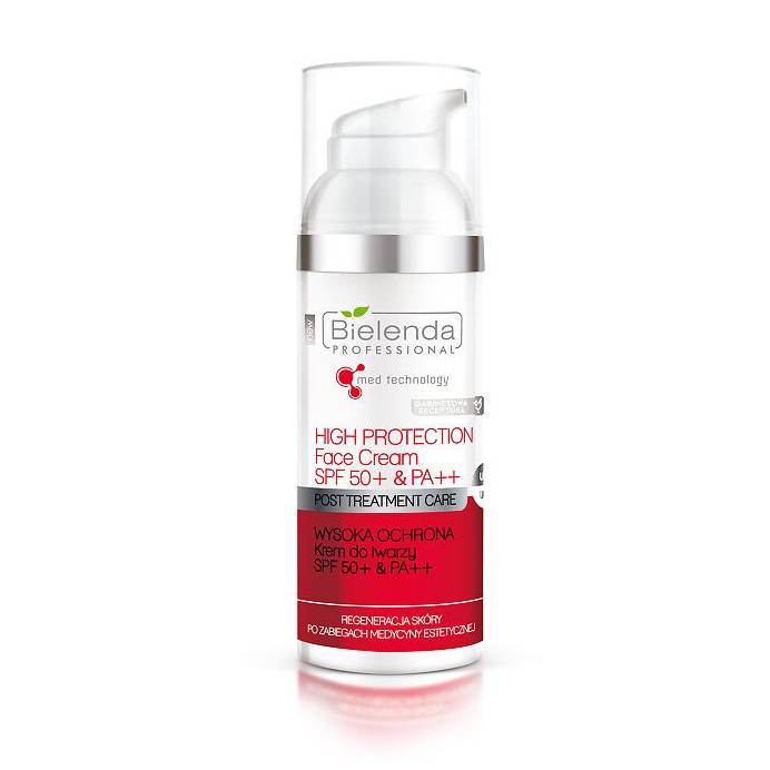 

Крем для защиты лица Bielenda Professional High Protection Face Cream SPF 50 & PA++ 50 мл