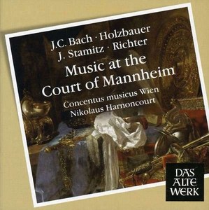 

Music at the Court of Mannheim. / Concentus Musicus Wien / Harnoncourt, 1 CD