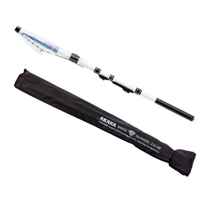 

Спиннинг телеск. угольный Akara White Diamond FM 5-25 3.0 м, White Diamond FM