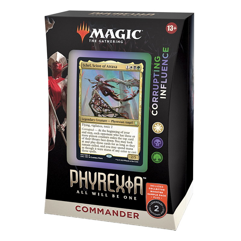 

Дополнение для Magic the Gathering Commander Corrupting Influence Phyrexia All Will Be One