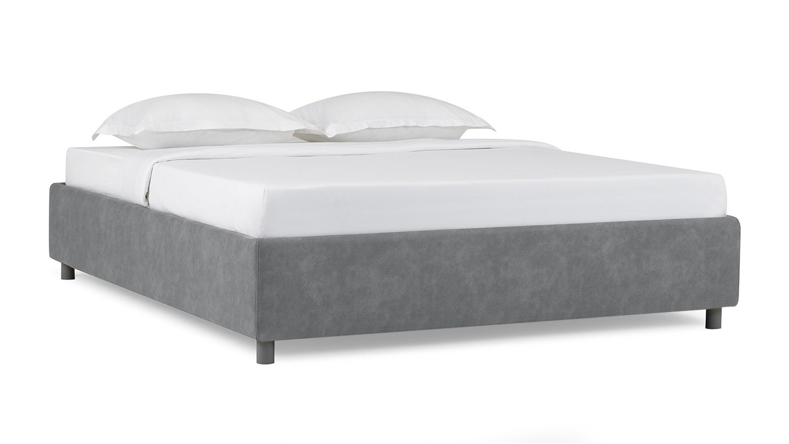 

Кровать Askona Chloe Sky Velvet 16 140х200, Серый
