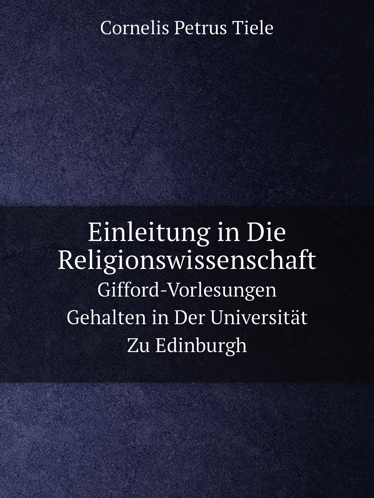 

Einleitung in Die Religionswissenschaft