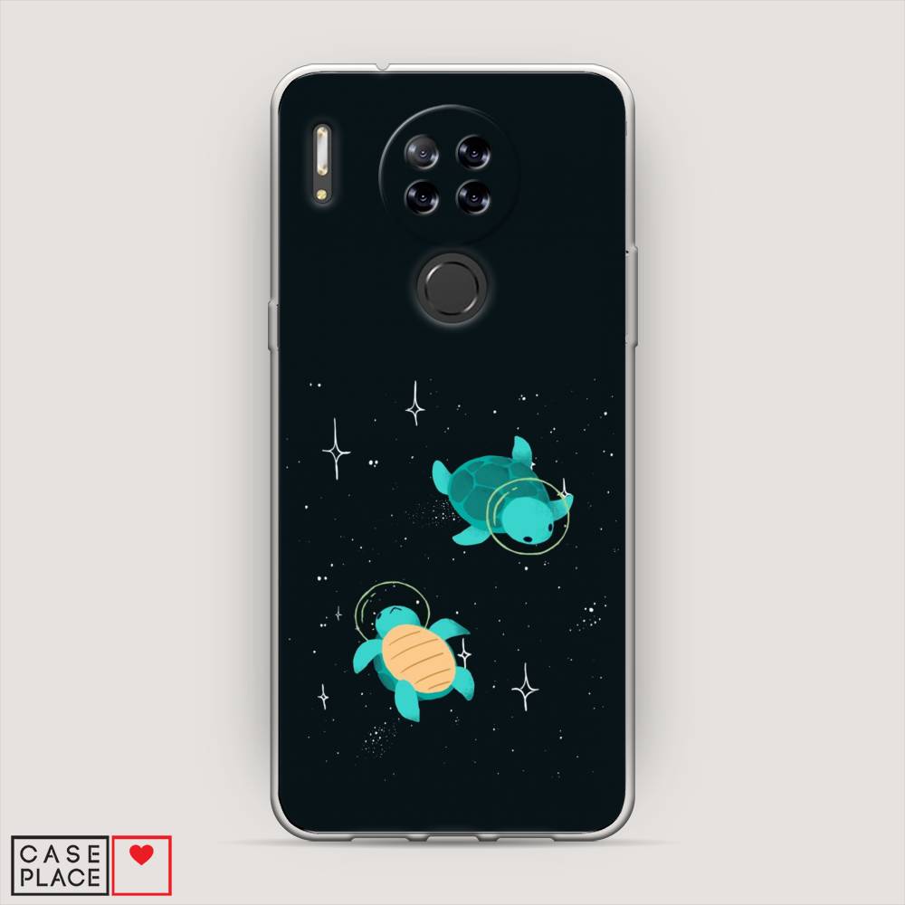 

Чехол Awog на Blackview A80 "Черепашки космонавты", Разноцветный, 280150-4
