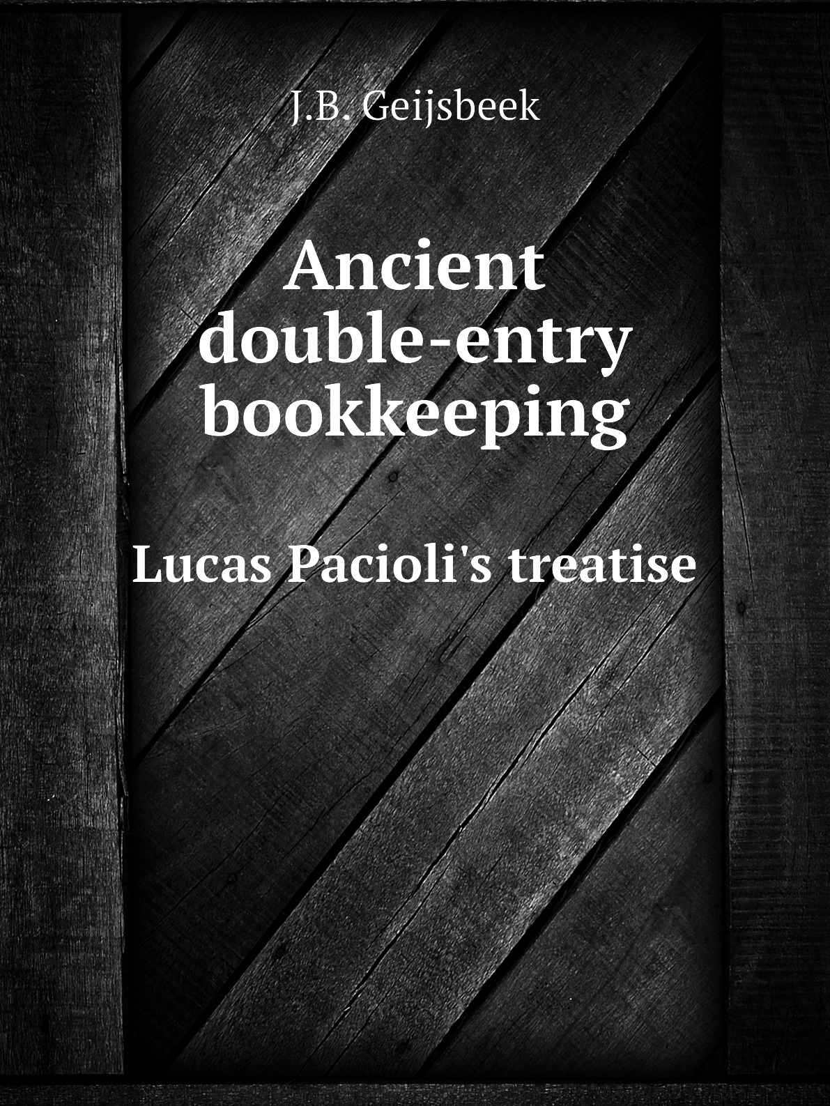 

Ancient double-entry bookkeeping