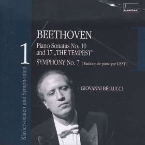 

BEETHOVEN Piano Sonatas & Symphonies Vol. 1. Piano Sonatas No. 10 & 17 “The Tempest”, Symp, 1 CD