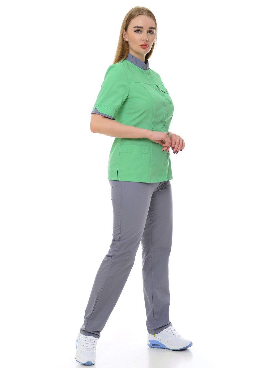 фото Костюм медицинский женский medicalwear марго 107 зеленый 38 ru