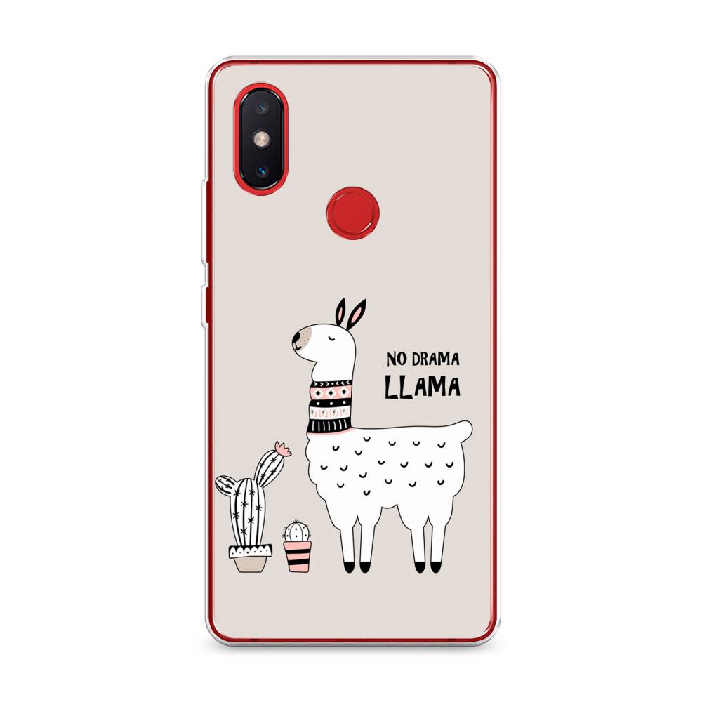 

Чехол Awog на Xiaomi Mi 8 SE "No drama LLama", Разноцветный, 33750-2