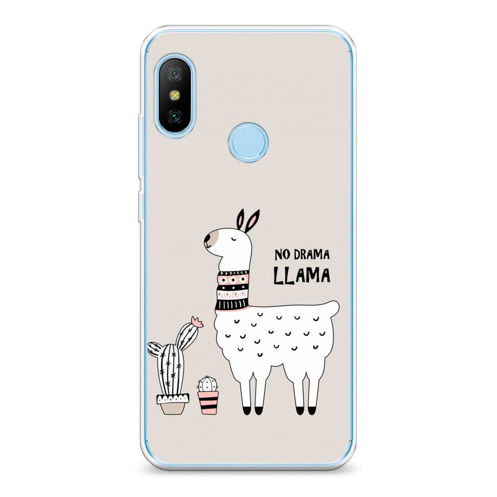 

Чехол Awog на Xiaomi Redmi 6 Pro/6 Plus/Mi A2 Lite "No drama LLama", Разноцветный, 34250-2