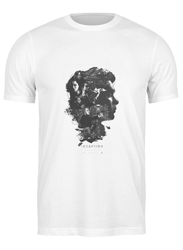 

Футболка мужская Printio Inception белая 3XL, Белый, Inception