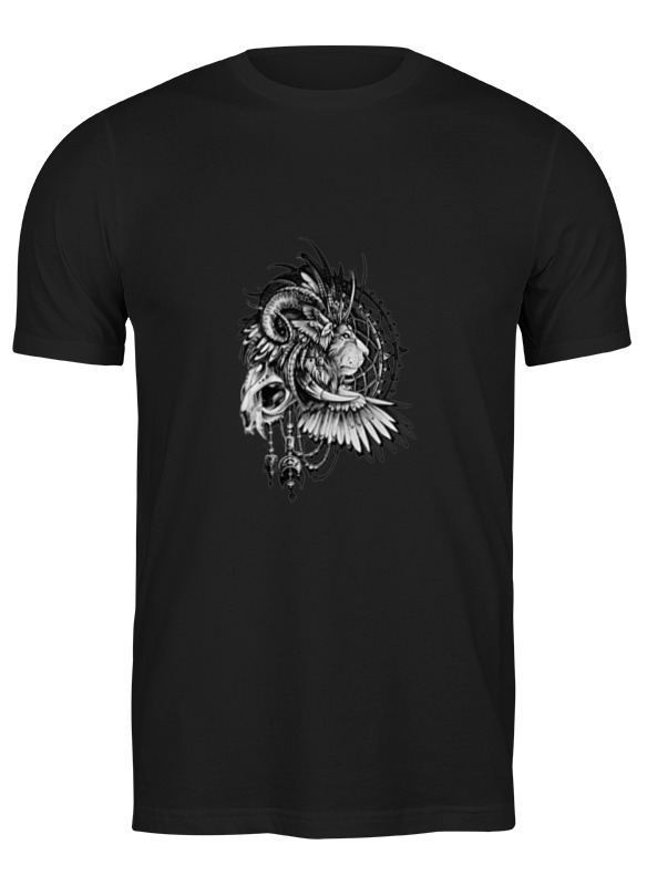 

Футболка мужская Printio Lion in cages черная 3XL, Черный, Lion in cages