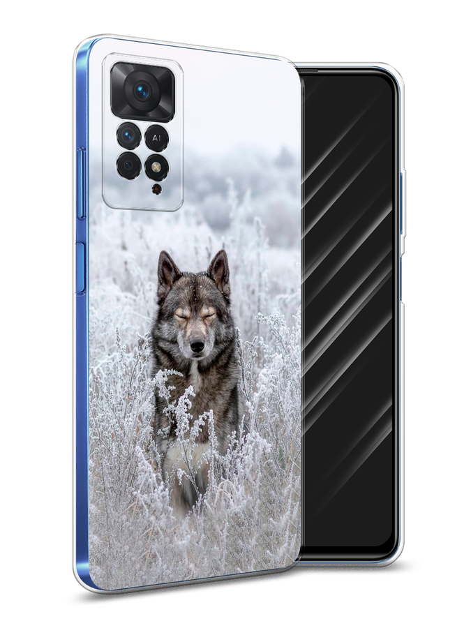

Чехол Awog на Xiaomi Redmi Note 11E Pro "Волк в поле", Разноцветный, 314750-1