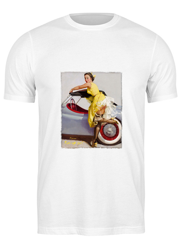 

Футболка мужская Printio Pin-up girl белая 3XL, Белый, Pin-up girl