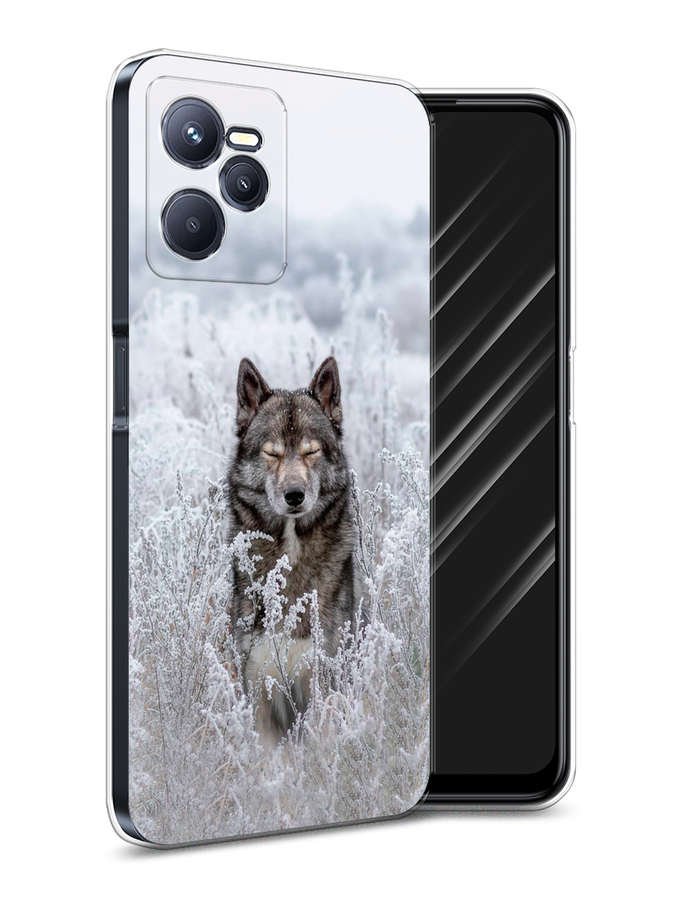 

Чехол Awog на Realme C35 "Волк в поле", Разноцветный, 259250-1
