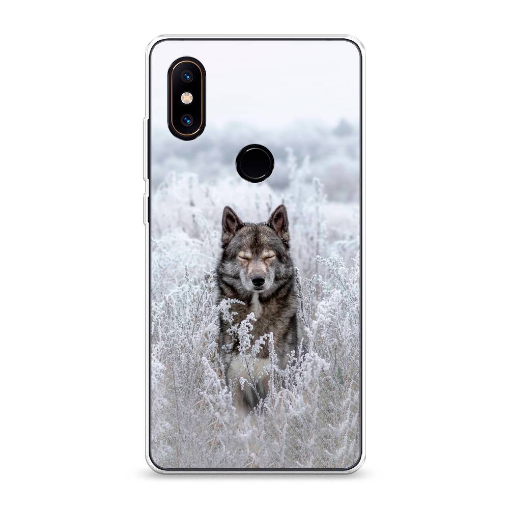 

Чехол Awog на Xiaomi Mi Mix 2S "Волк в поле", Разноцветный, 33450-1