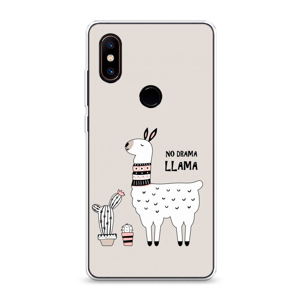 

Чехол Awog на Xiaomi Mi Mix 2S "No drama LLama", Разноцветный, 33450-2