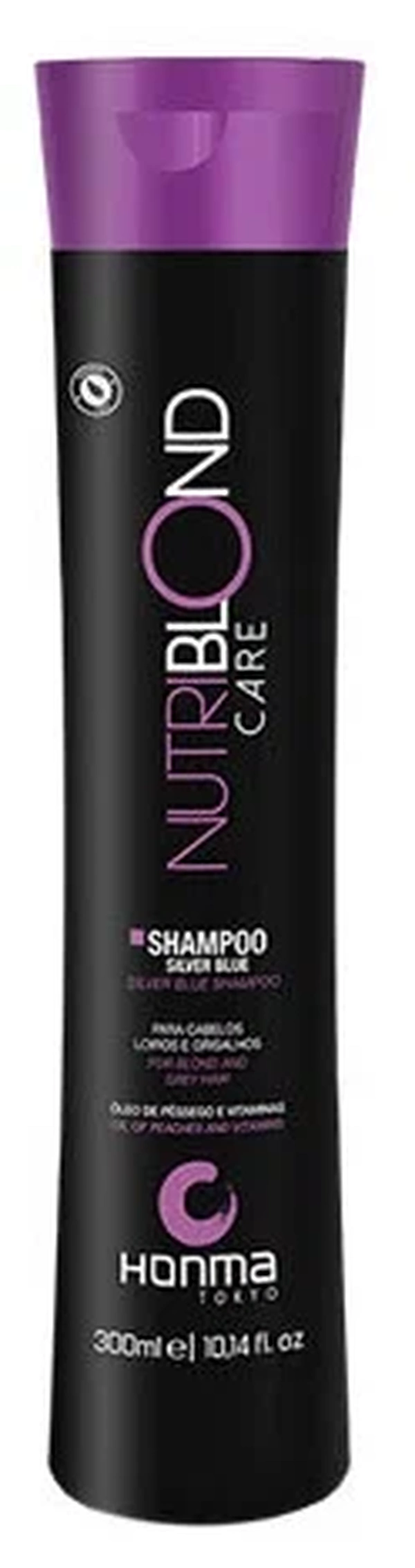 

Увлажняющий шампунь для светлых и седых волос Nutriblond Silver, Honma Tokyo (Япония/Бразилия)