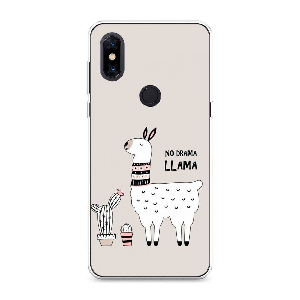 

Чехол Awog на Xiaomi Mi Mix 3 "No drama LLama", Разноцветный, 34950-2