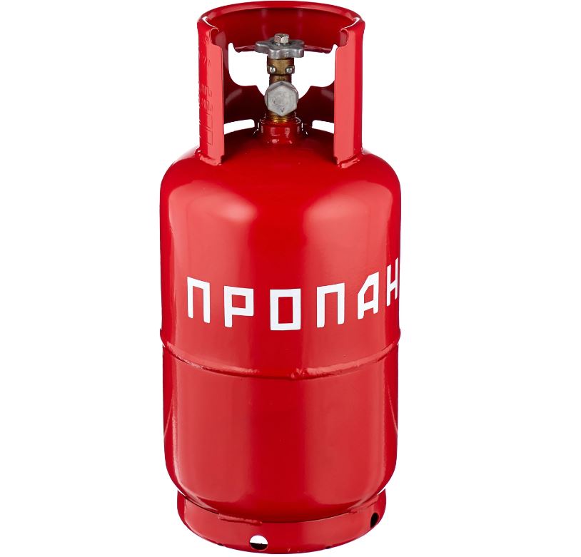 фото Баллон газовый пропановый 12л (без газа) noname