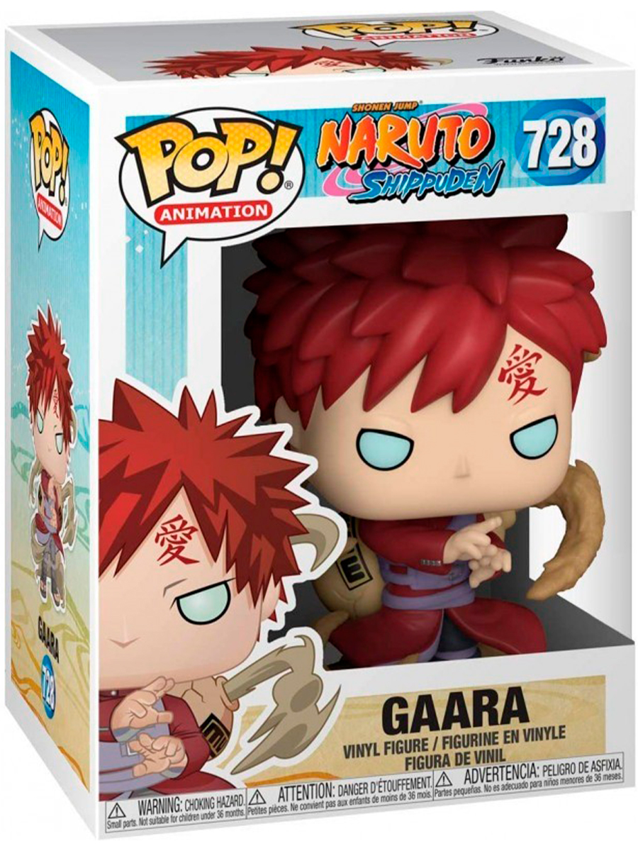 

Фигурка Funko POP! аниме ниндзя Гаара в боевой стойке Наруто №728, 12 см, Наруто
