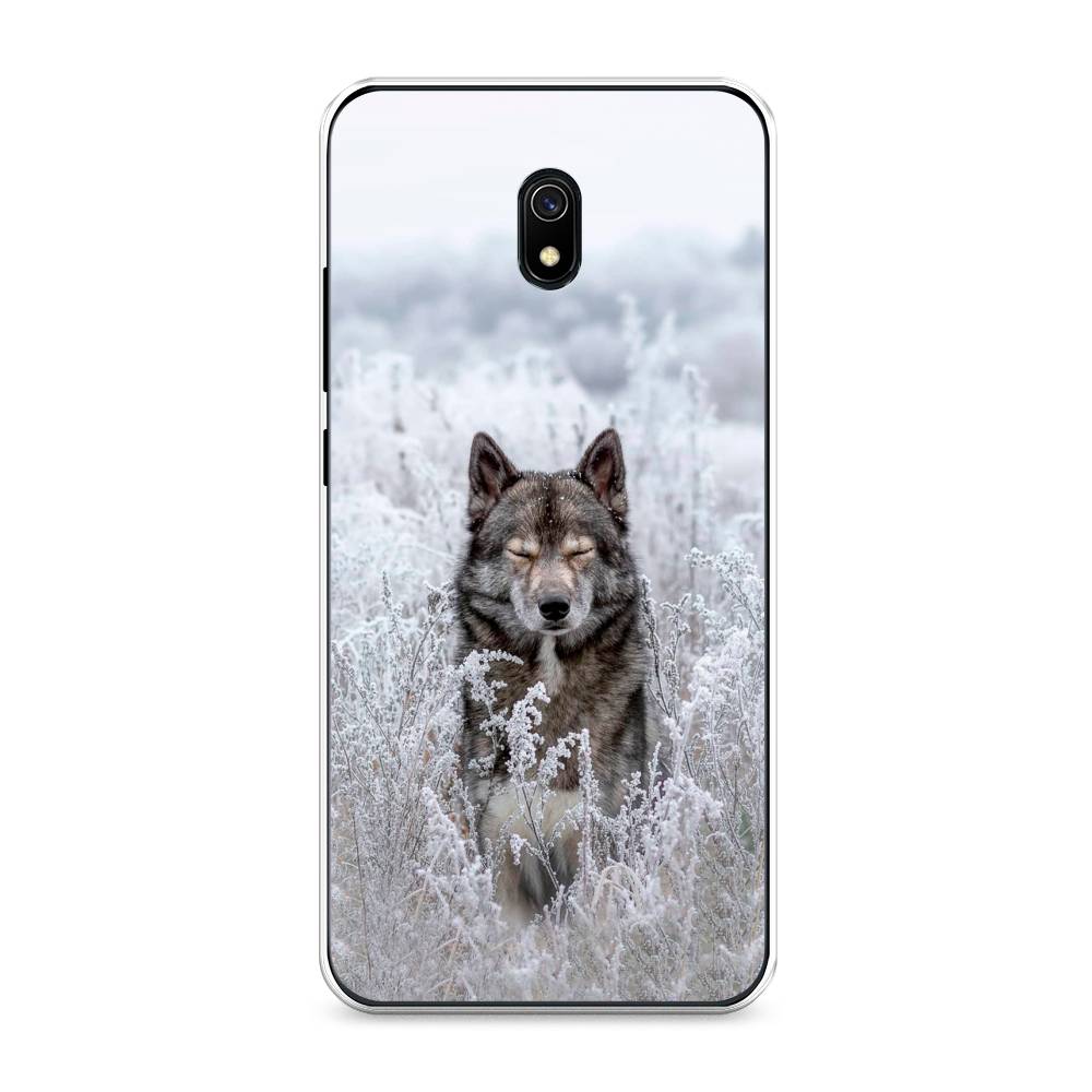 

Чехол Awog на Xiaomi Redmi 8A "Волк в поле", Разноцветный, 37250-1