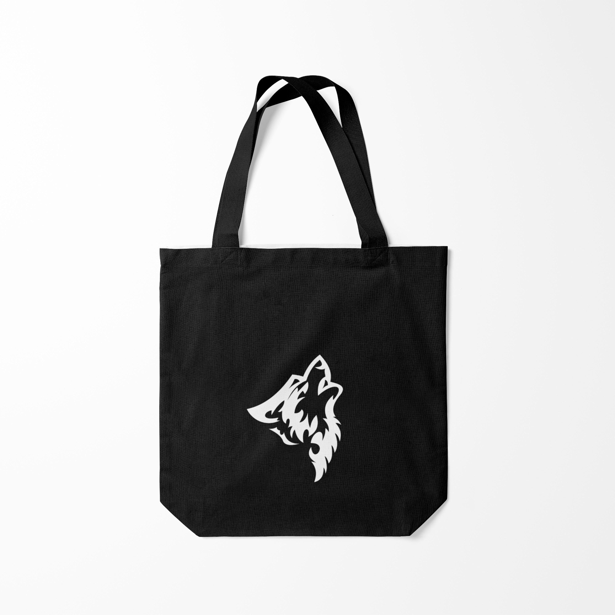 

Сумка шoппер унисекс Burnettie Animal Wolf Black, черный, Animal Wolf Black
