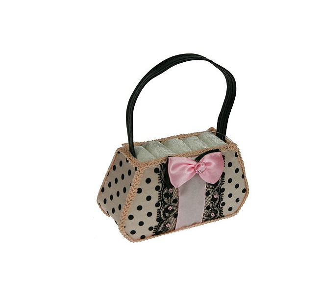 Подставка для колец Сумочка 13*11*5см KSA-224705