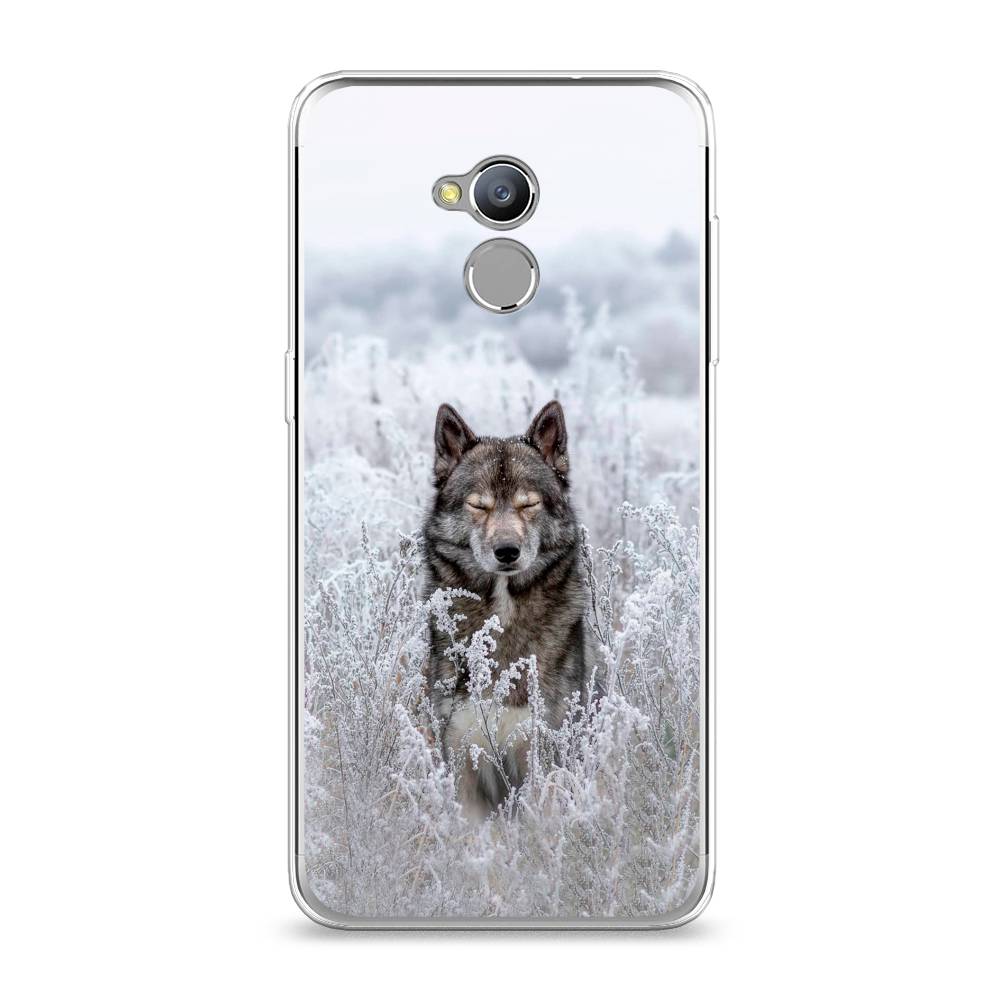 

Чехол Awog на ZTE Blade V7 Lite / ЗТЕ Блэйд V7 Lite "Волк в поле", 130450-1