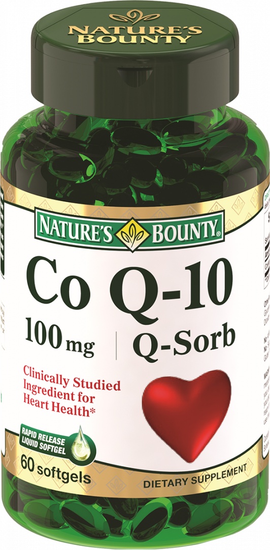 Купить Витамины Nature's Bounty Коэнзим Q-10 капсулы 60 шт.