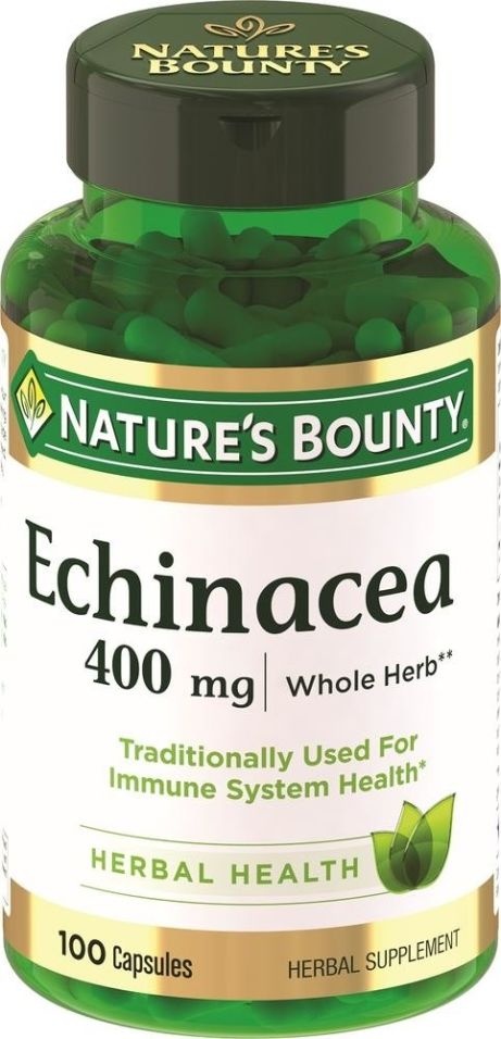 Купить Витамины Nature's Bounty Эхинацея натуральная капсулы 100 шт.