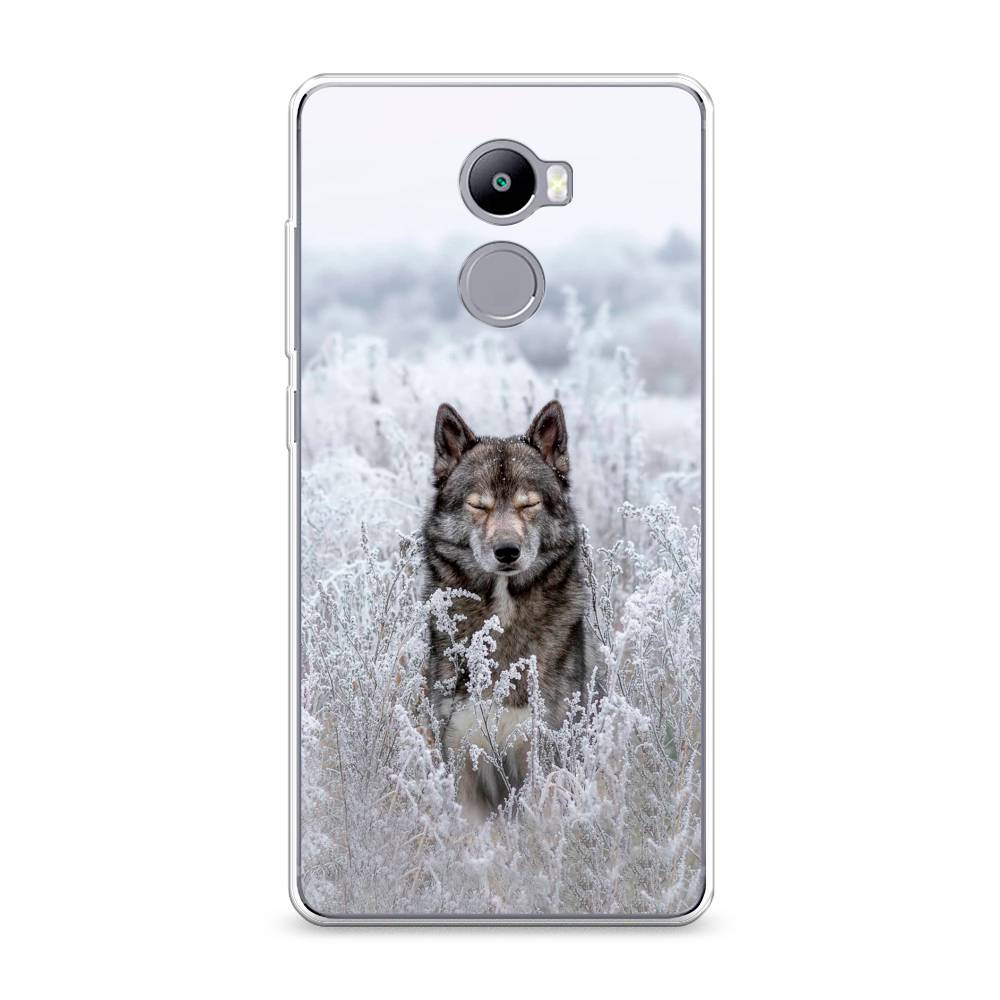

Чехол Awog на Xiaomi Redmi 4 "Волк в поле", Разноцветный, 31150-1