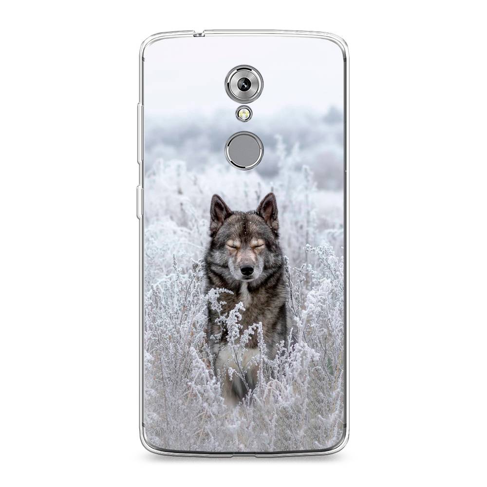 

Чехол Awog на ZTE Axon 7 / ЗТЕ Axon 7 "Волк в поле", Разноцветный, 131450-1
