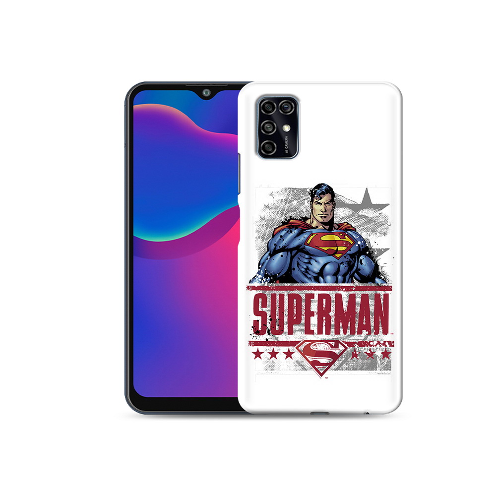 Чехол MyPads Tocco для ZTE Blade V2020 Smart рисунок супермен (PT156449.459.583)