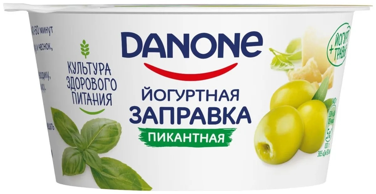

Йогуртная заправка Пикантная с пряностями 6% 140 г