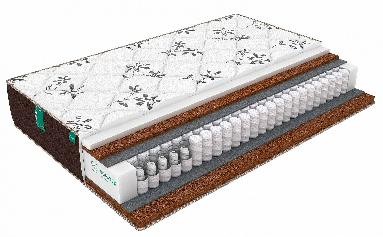 фото Матрас sleeptek duplex foamstrong cocos 120х200