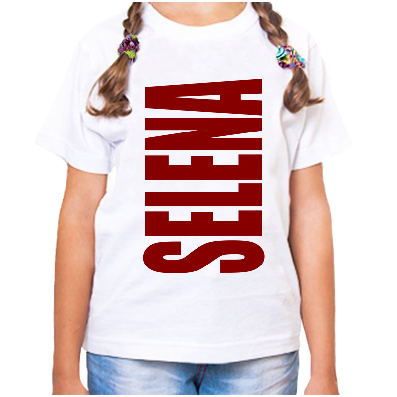 

Футболка девочке белая 36 р-р селена, Белый, fdd_selena