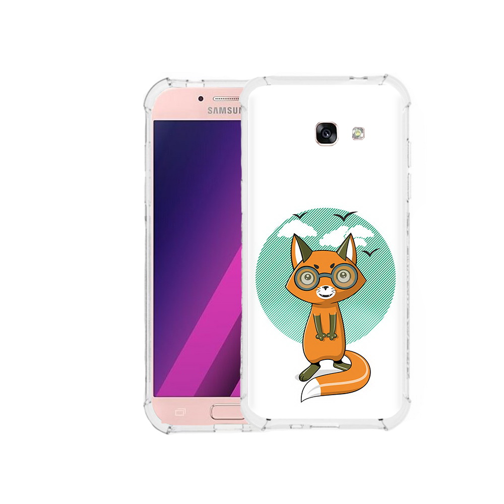 

Чехол MyPads Tocco для Samsung Galaxy A5 задумчивая лиса (PT51293.578.348), Прозрачный, Tocco