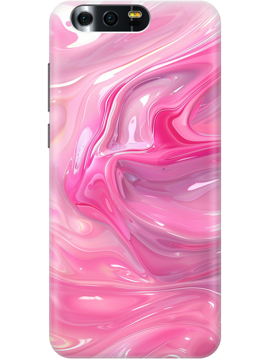 

Силиконовый чехол на Honor 9 с принтом "Розовые волны", Прозрачный;розовый, 715313931