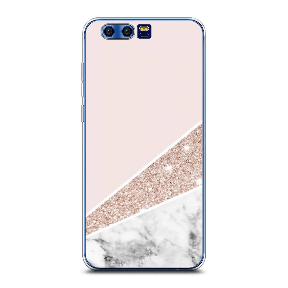 

Чехол на Honor 9 "Блестящий розовый мрамор", 62450-3