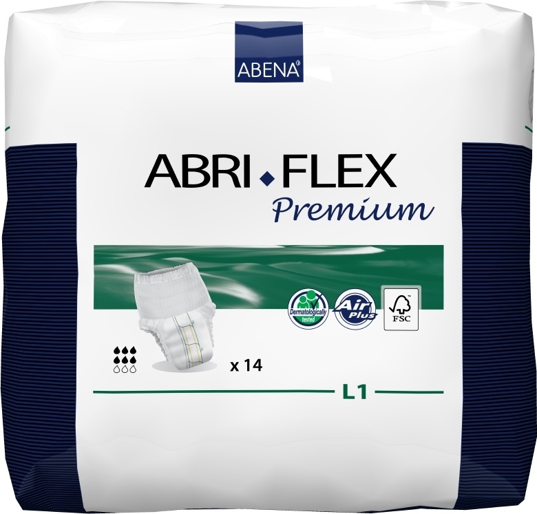 фото Подгузники для взрослых abena abri-flex 1 m 14 шт.