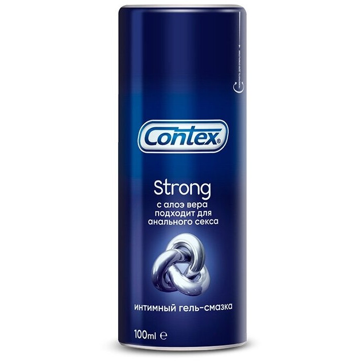 

Гель-смазка интимная Contex Strong с экстрактом алоэ вера 100 мл