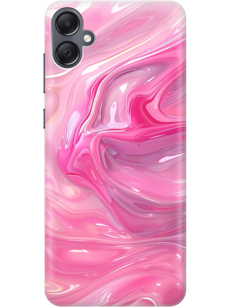 

Силиконовый чехол на Samsung Galaxy A05 с принтом "Розовые волны", Прозрачный;розовый, 776582631