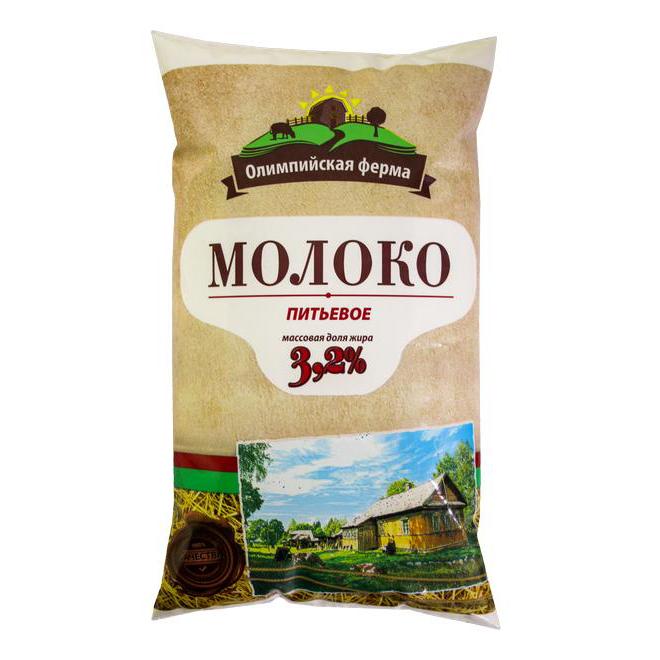 

Молоко питьевое «Олимпийская ферма» пастеризованное 3,2%, 800 мл