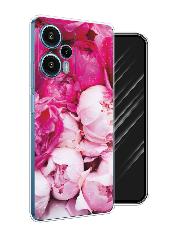 

Чехол Awog на Xiaomi Redmi Note 12 Turbo, Poco F5 "Пионы розово-белые", Белый;розовый, 318750-1