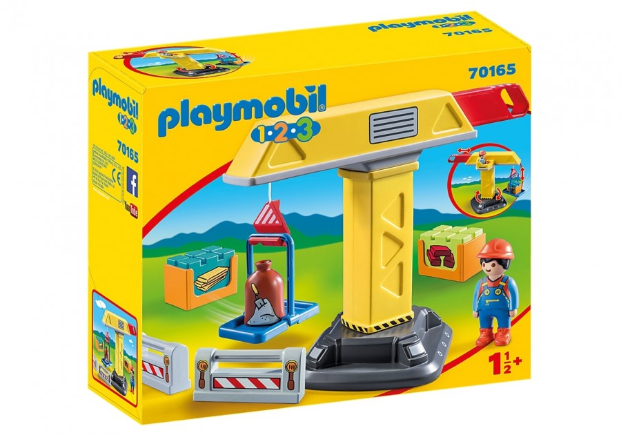 

Конструктор Playmobil Монтажный кран 70165